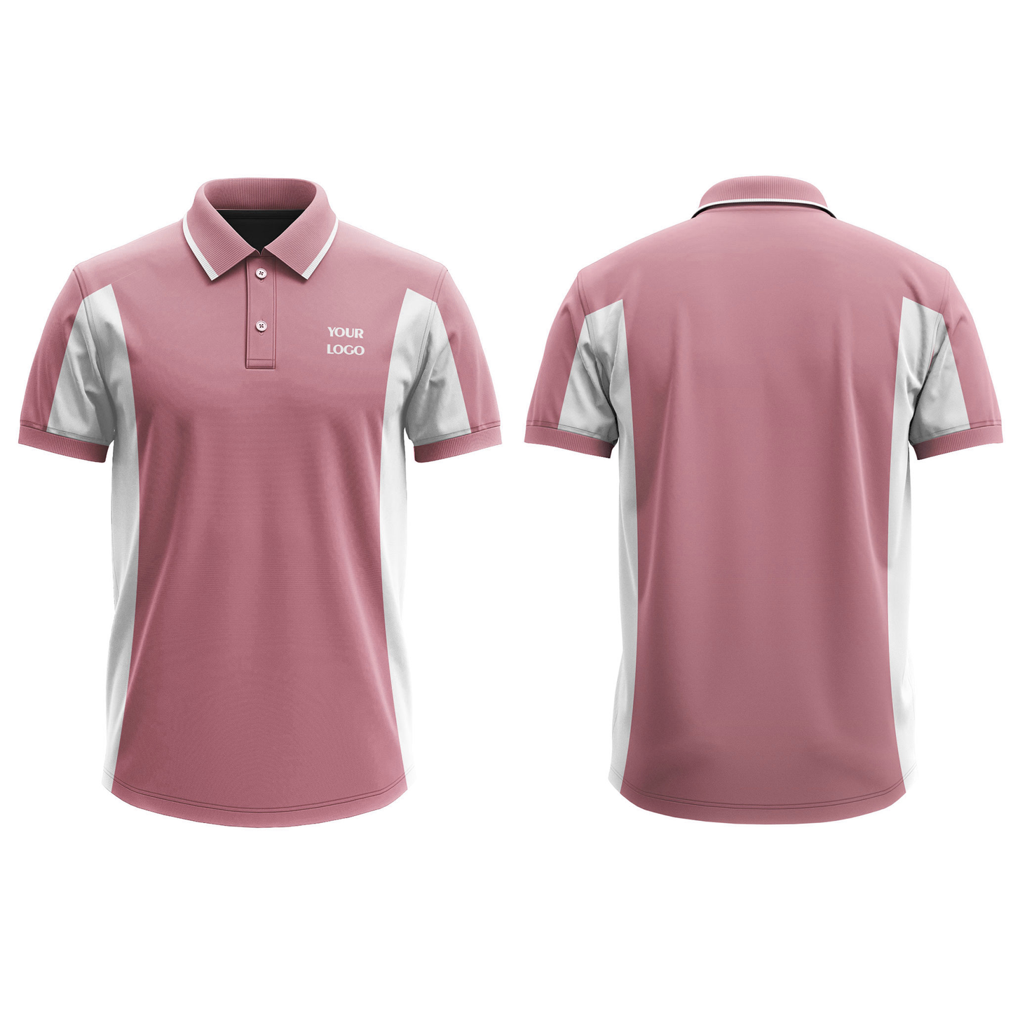 Custom Polo T-Shirt – Raglan Contrast Personalized Tee