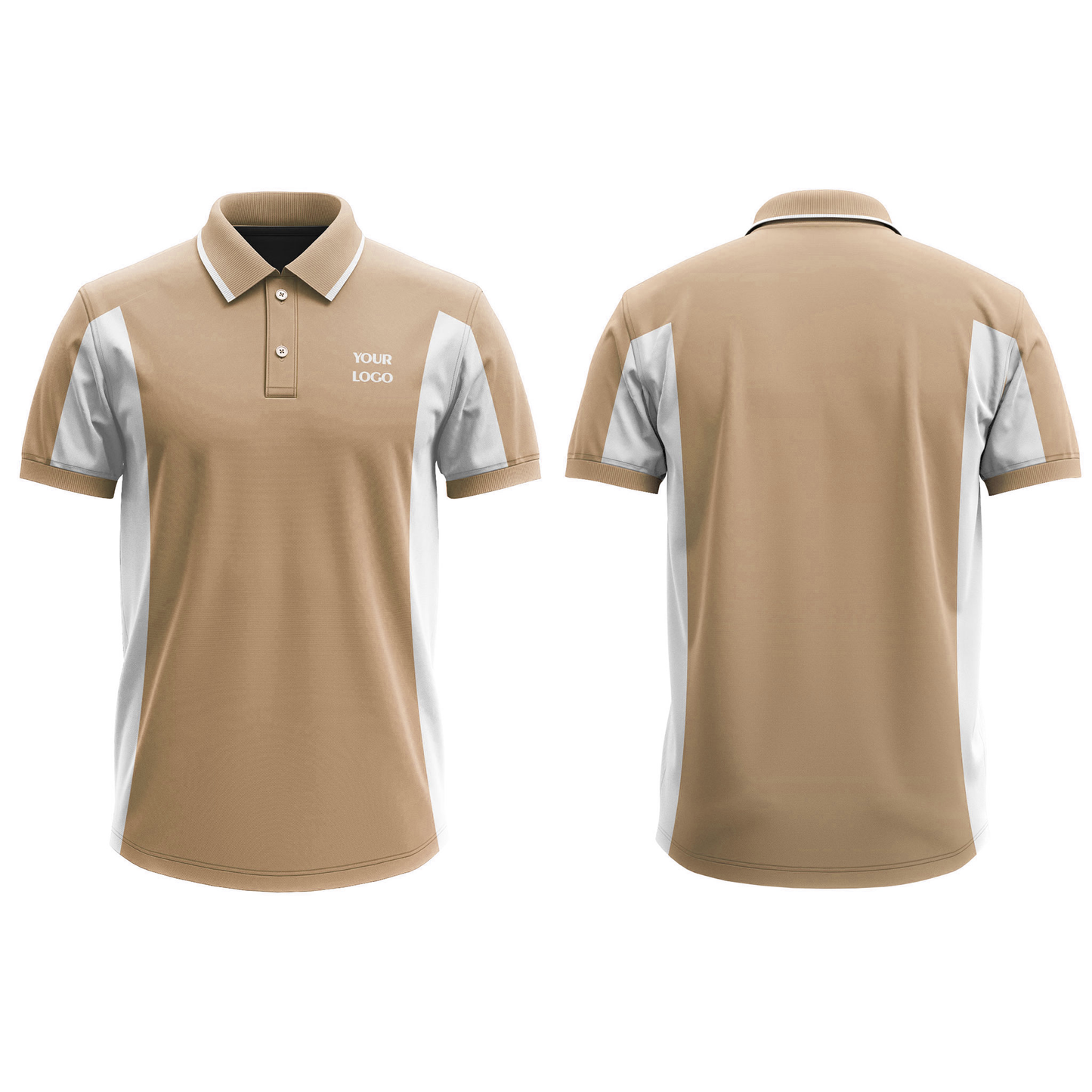 Custom Polo T-Shirt – Raglan Contrast Personalized Tee