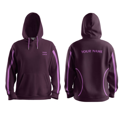 Custom Hoodie - Accent Design - Personalized Pullover