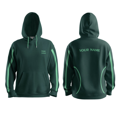 Custom Hoodie - Accent Design - Personalized Pullover