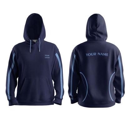 Custom Hoodie - Accent Design - Personalized Pullover