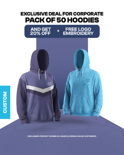 Pack of 50 Hoodies - Exclusive Corporate Deal