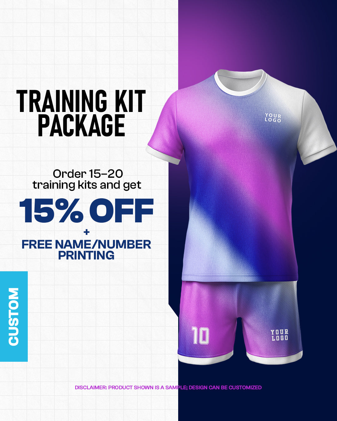 Training Kits Package – Personalized Team Kit