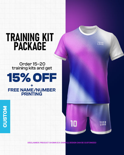 Training Kits Package – Personalized Team Kit