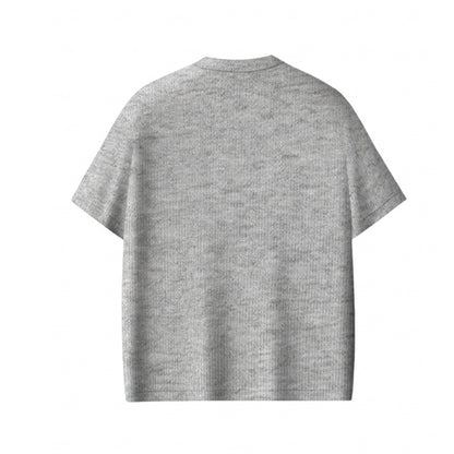 Custom Men Drop Shoulder Tee - Solid Design Personalized Top