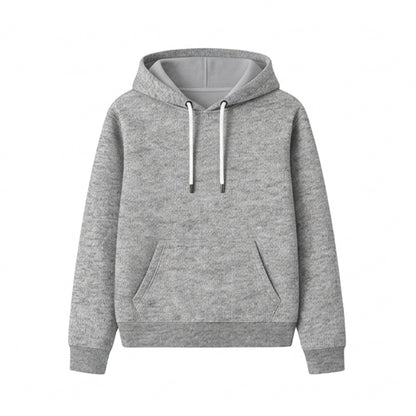 Custom Women Basic Hoodie - Solid Design Personalized Pullover