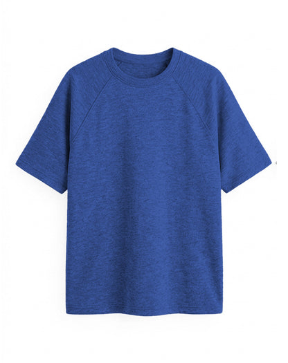 Custom Men Half Sleeves Raglan - Solid Color Design - Personalized Top