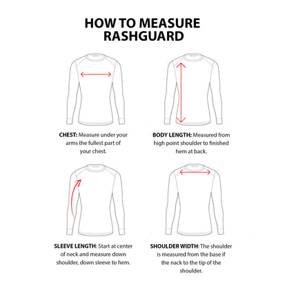 Custom Rash Guard - Gradient Raglan Design - Personalized Top
