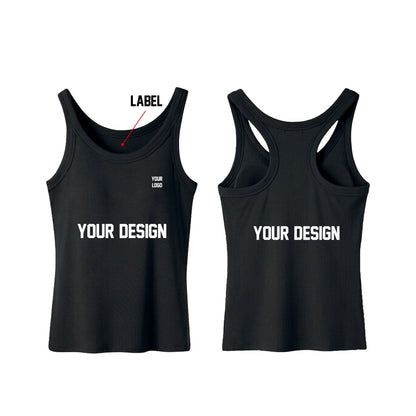 Custom Women Tank Top - Solid Tone - Personalized Tank