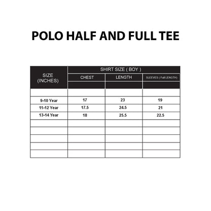 Custom Boys Polo - Solid Design - Personalized Top