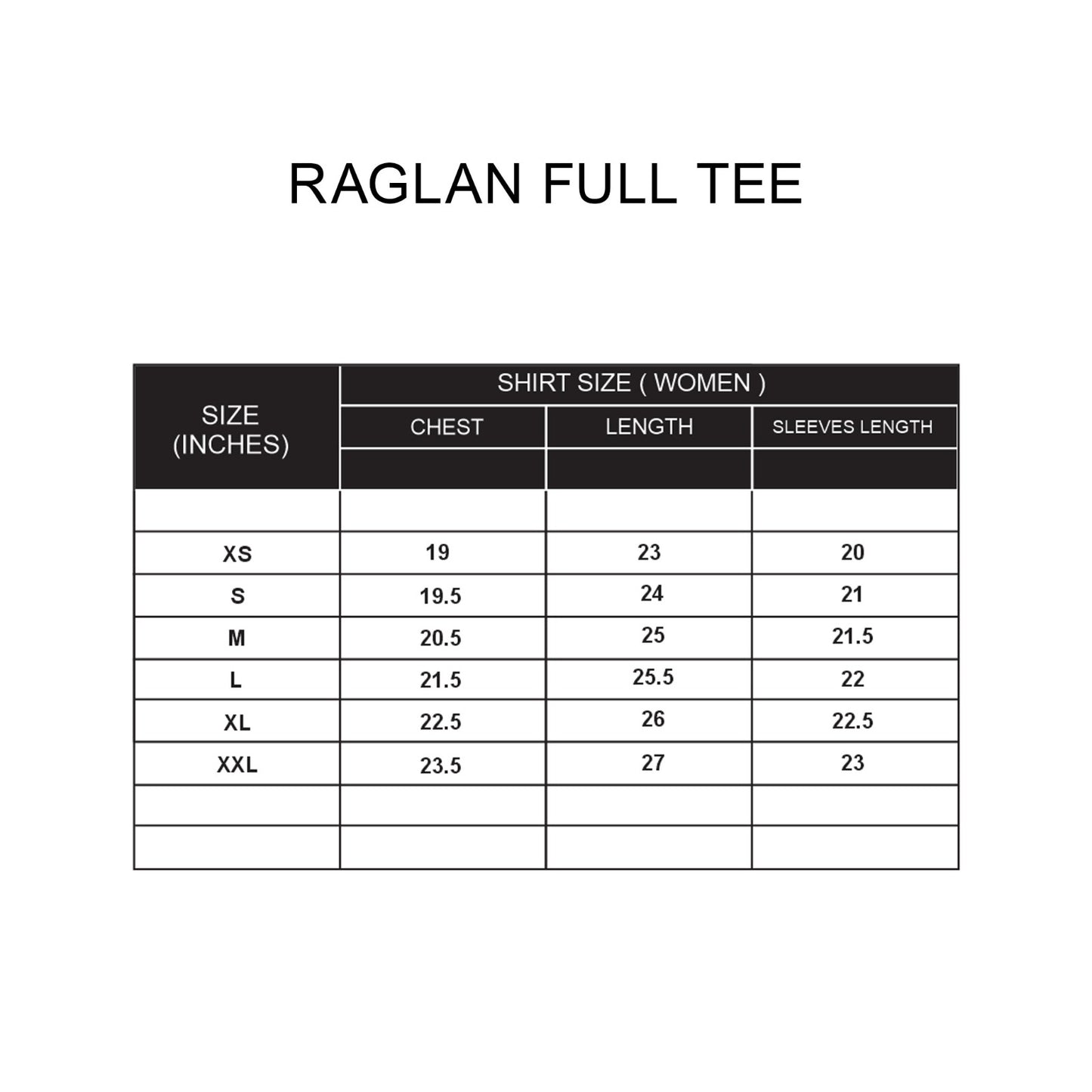 Custom Women Raglan Full Sleeves - Solid Color - Personalized Tee