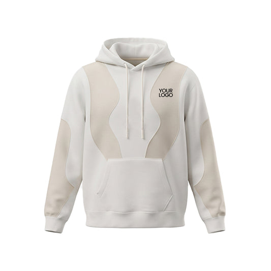 Custom Premium Hoodie - Flowline Panel Design - Personalized