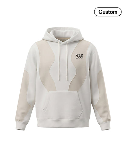 Custom Premium Hoodie - Flowline Panel Design - Personalized