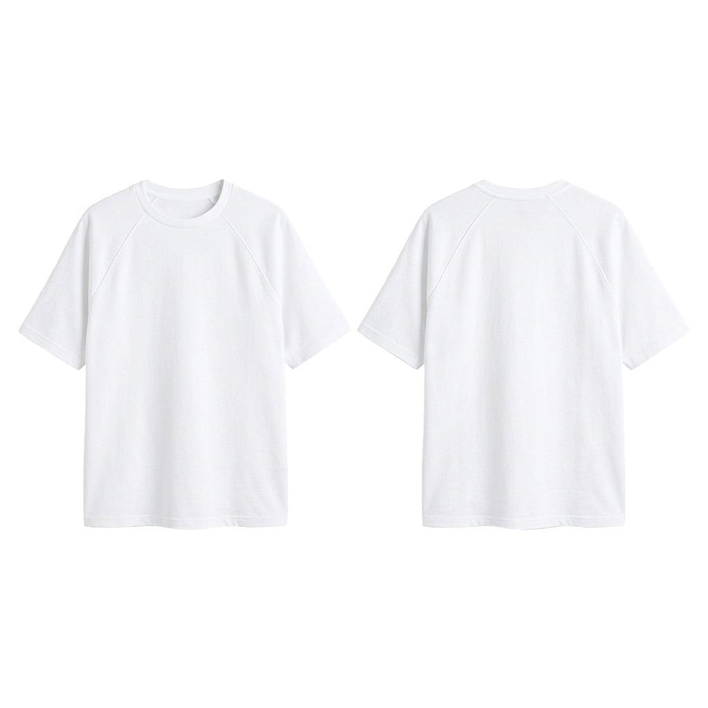 Custom Women Half Sleeves Raglan - Solid Color Personalized Tee