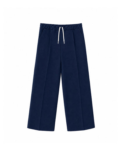 Custom Boys Wide Trouser - Solid Design Personalized Bottoms