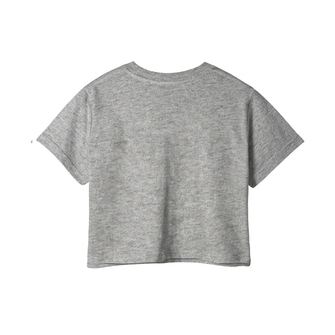 Custom Women Crop-Top - Solid Tone - Personalized Halftee
