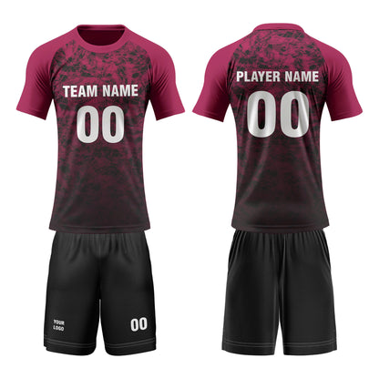Custom Volleyball Uniform - Gradient Design - Personalized Kit