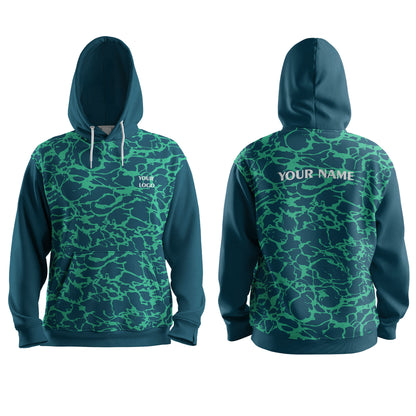 Custom Hoodie - Camouflage Design - Personalized Sweatshirt