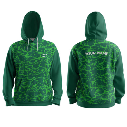 Custom Hoodie - Camouflage Design - Personalized Sweatshirt