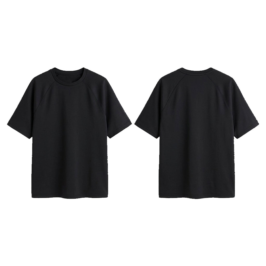 Custom Women Half Sleeves Raglan - Solid Color Personalized Tee