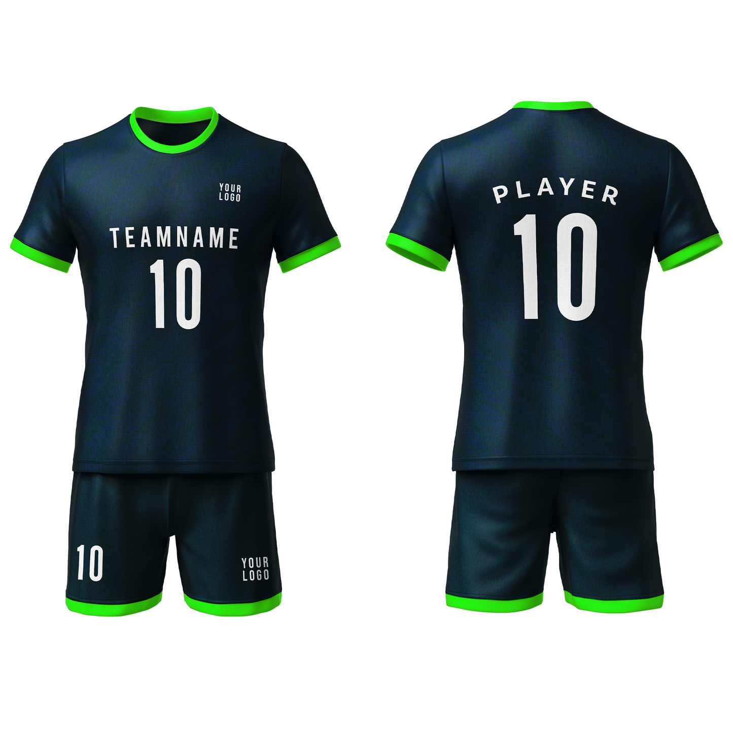 Custom Soccer Uniform – Accent Design – Personalized Team Kit