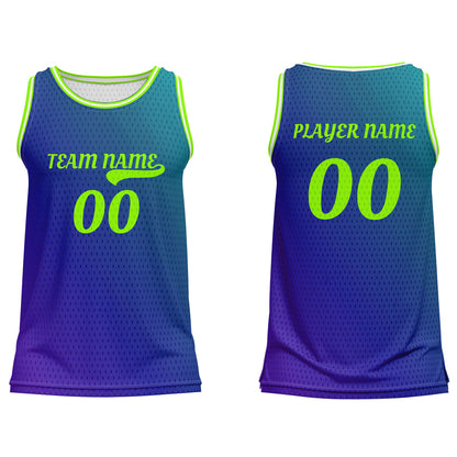 Custom Basketball Tank Top - Multi-Gradient Personalized Top