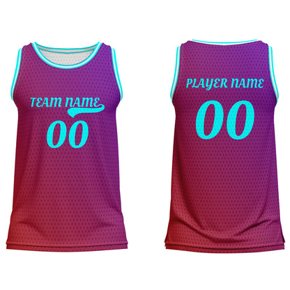 Custom Basketball Tank Top - Multi-Gradient Personalized Top