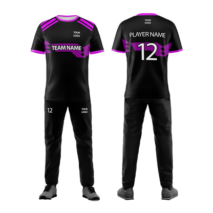 Custom Cricket Uniform - Accent Design - Personalized Cricket Kit