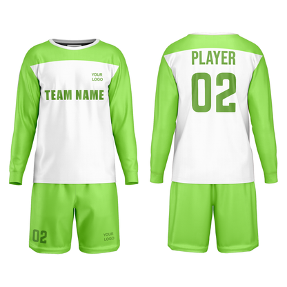 Custom Soccer Goalkeeper Uniform - Raglan Design - Personalized