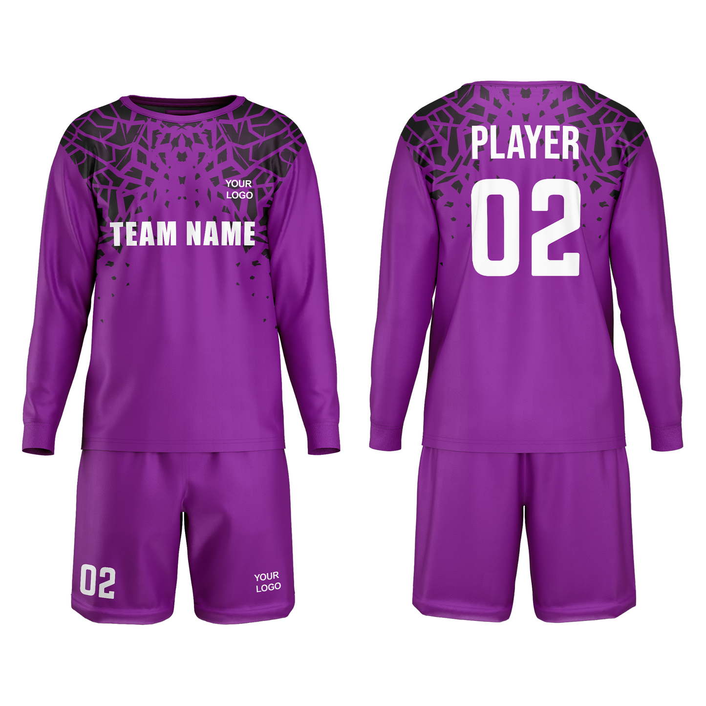 Customizable Soccer Goalkeeper Uniform