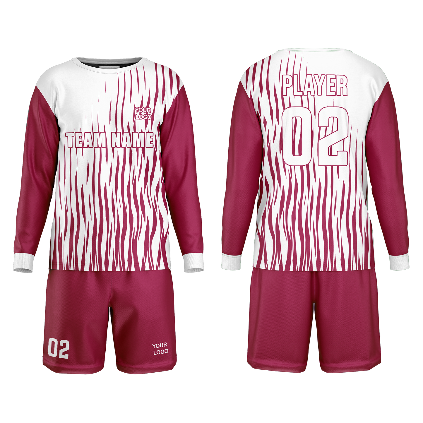 Customizable Soccer Goalkeeper Uniform