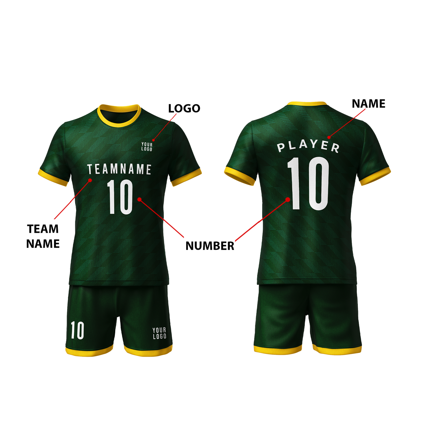 Customizable Soccer Uniform