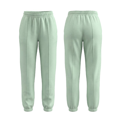 Custom Women Jogger Pants - Center Seam - Personalized