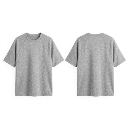 Custom Women Half Sleeves Raglan - Solid Color Personalized Tee