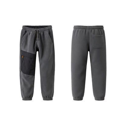 Custom Boys Jogger Pants - Cargo Pocket Patch - Personalized