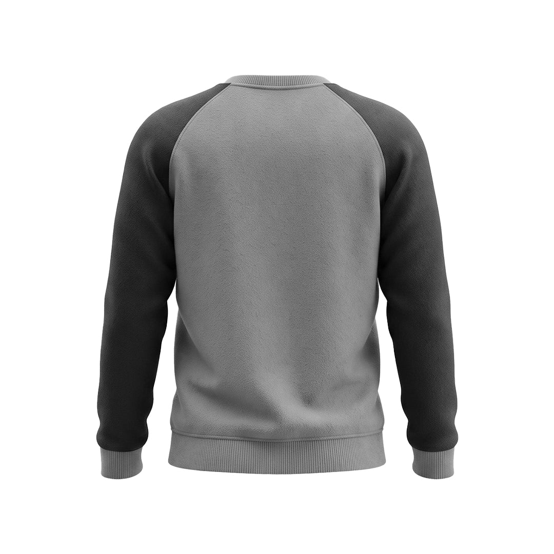Custom Men Sweatshirt - Raglan Color Block - Personalized Pullover