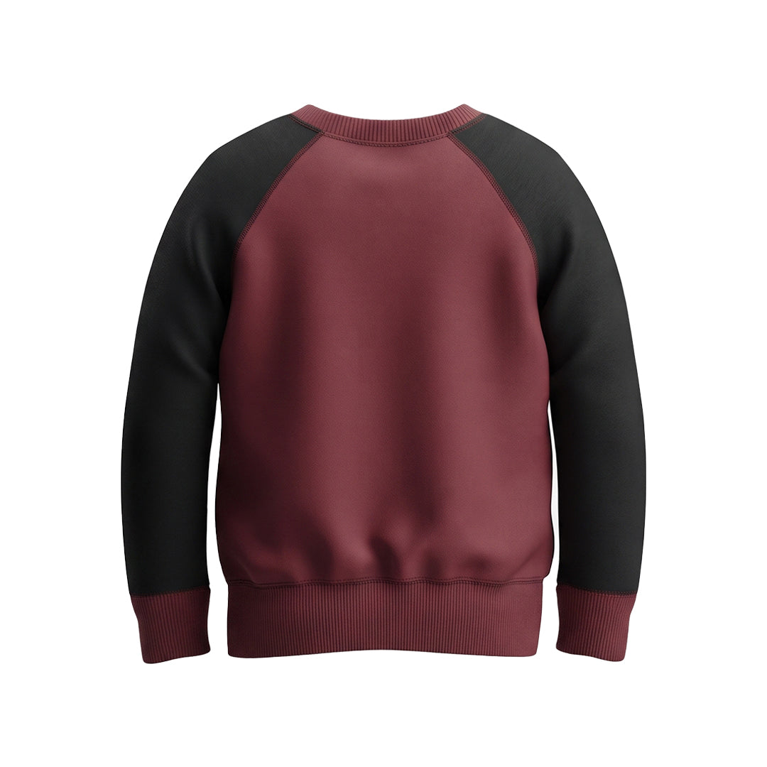 Custom Men Sweatshirt - Chevron Stripe Raglan - Personalized Pullover