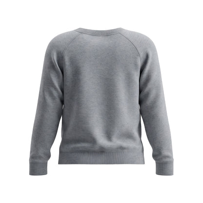 Custom Men Sweatshirt - Solid Raglan Design - Personalized Crewneck