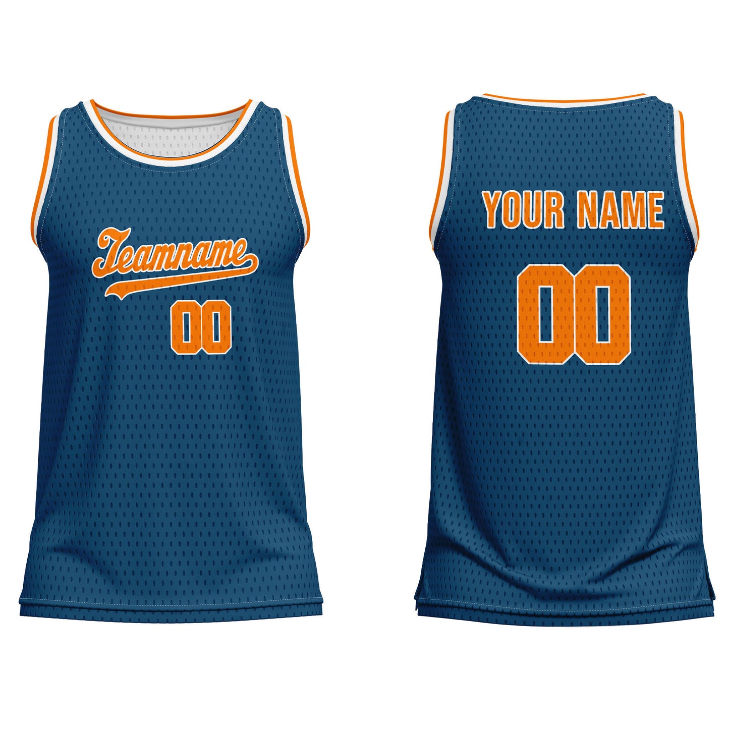 Custom Basketball Tank Top – Solid Color Design – Personalized Gear