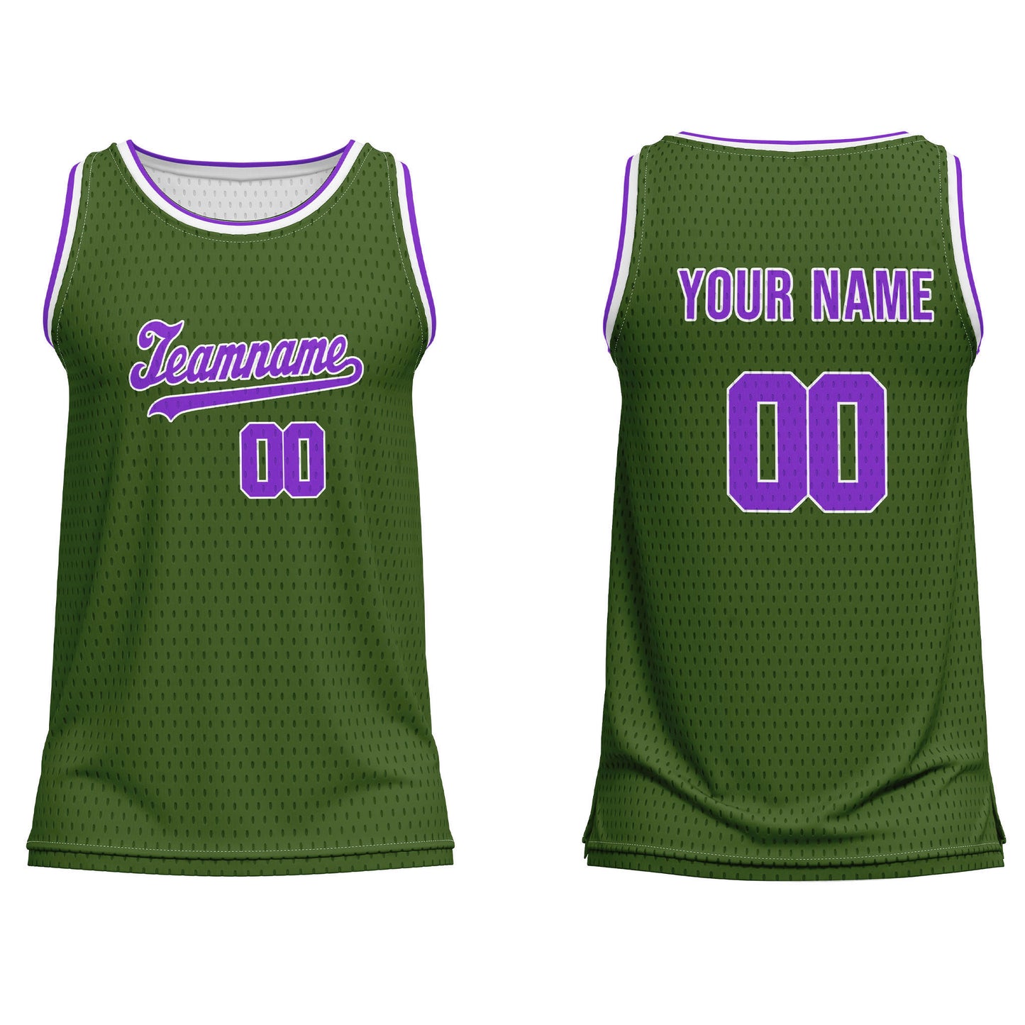 Custom Basketball Tank Top – Solid Color Design – Personalized Gear