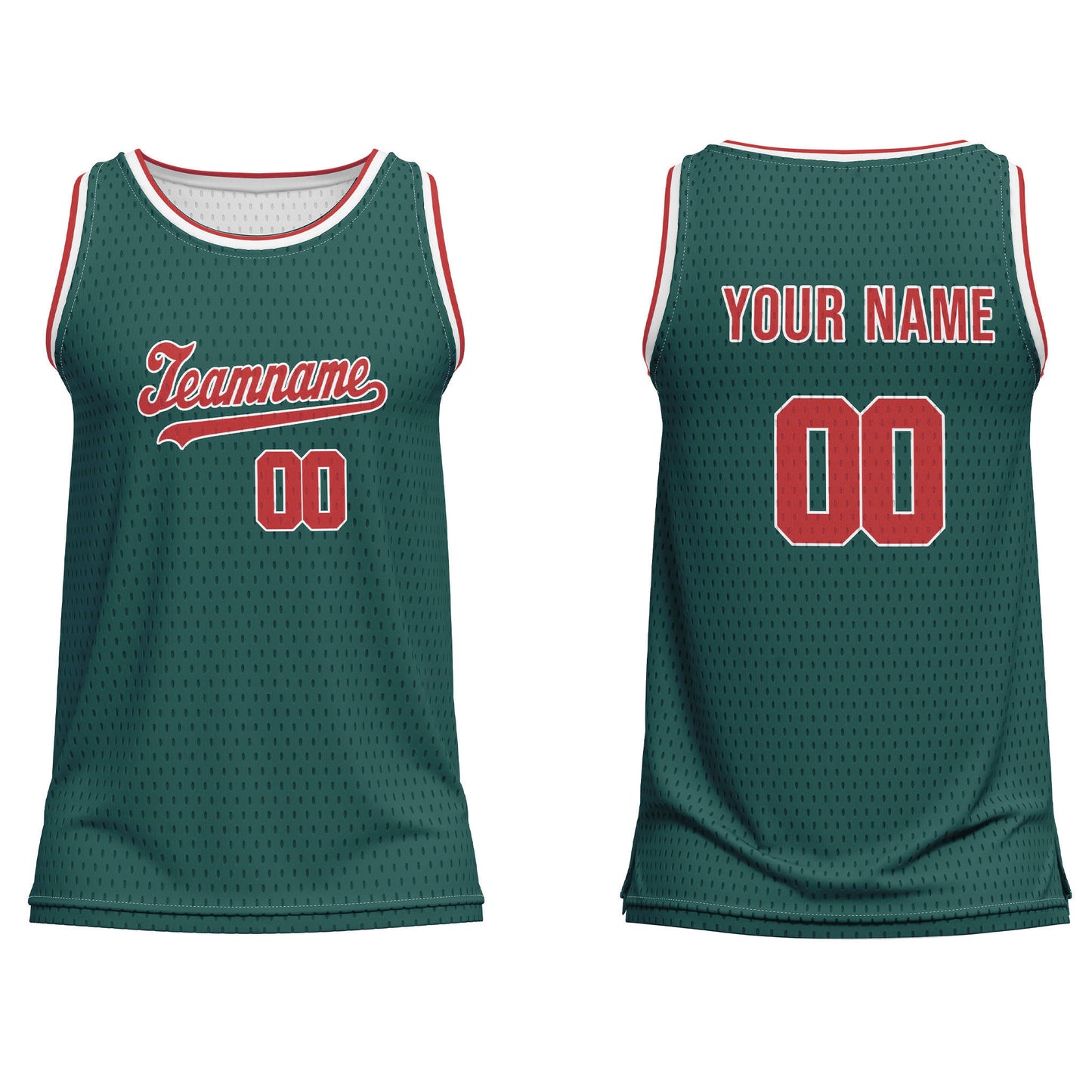 Custom Basketball Tank Top – Solid Color Design – Personalized Gear
