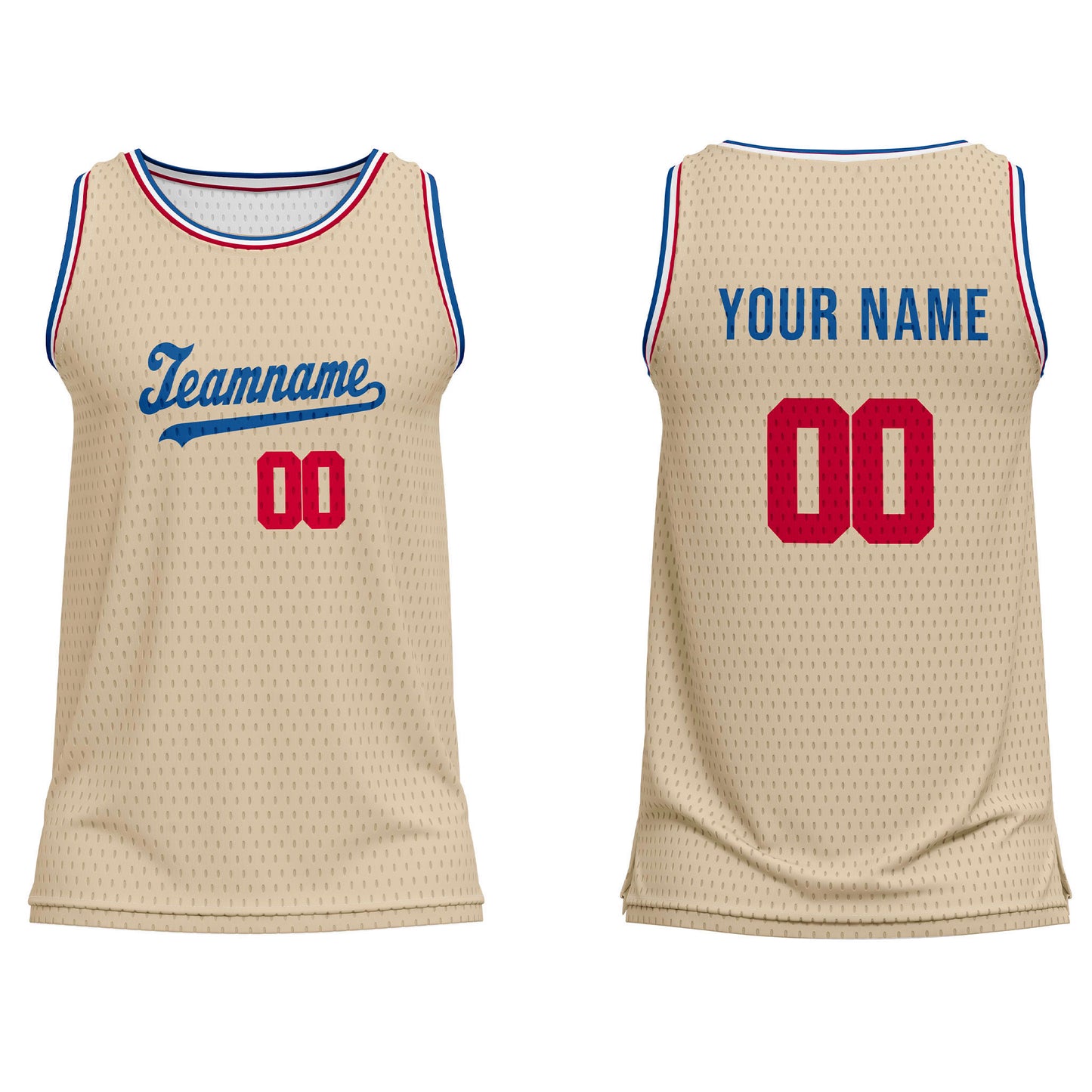 Custom Basketball Tank Top – Light Tone - Personalized Top