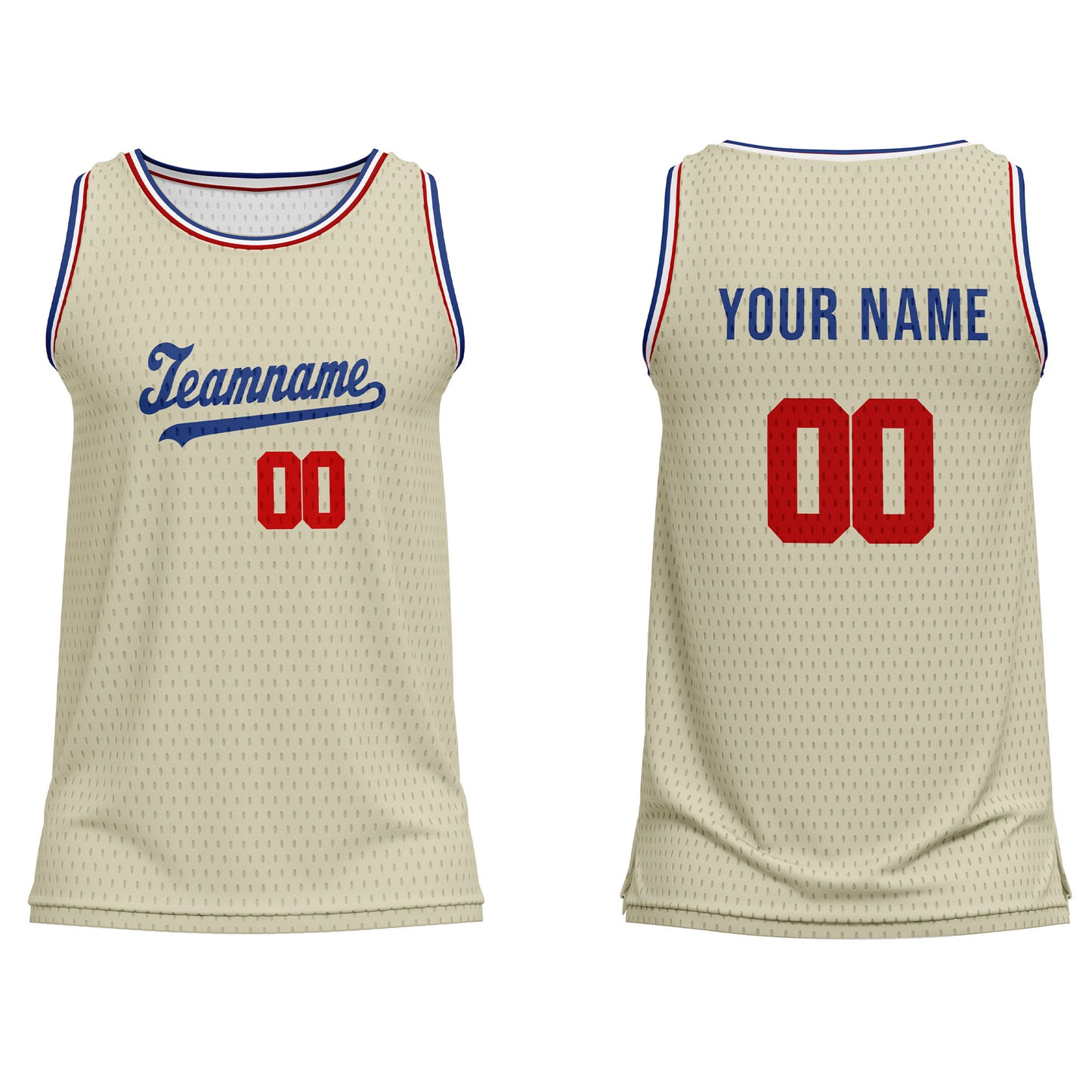 Custom Basketball Tank Top – Light Tone - Personalized Top