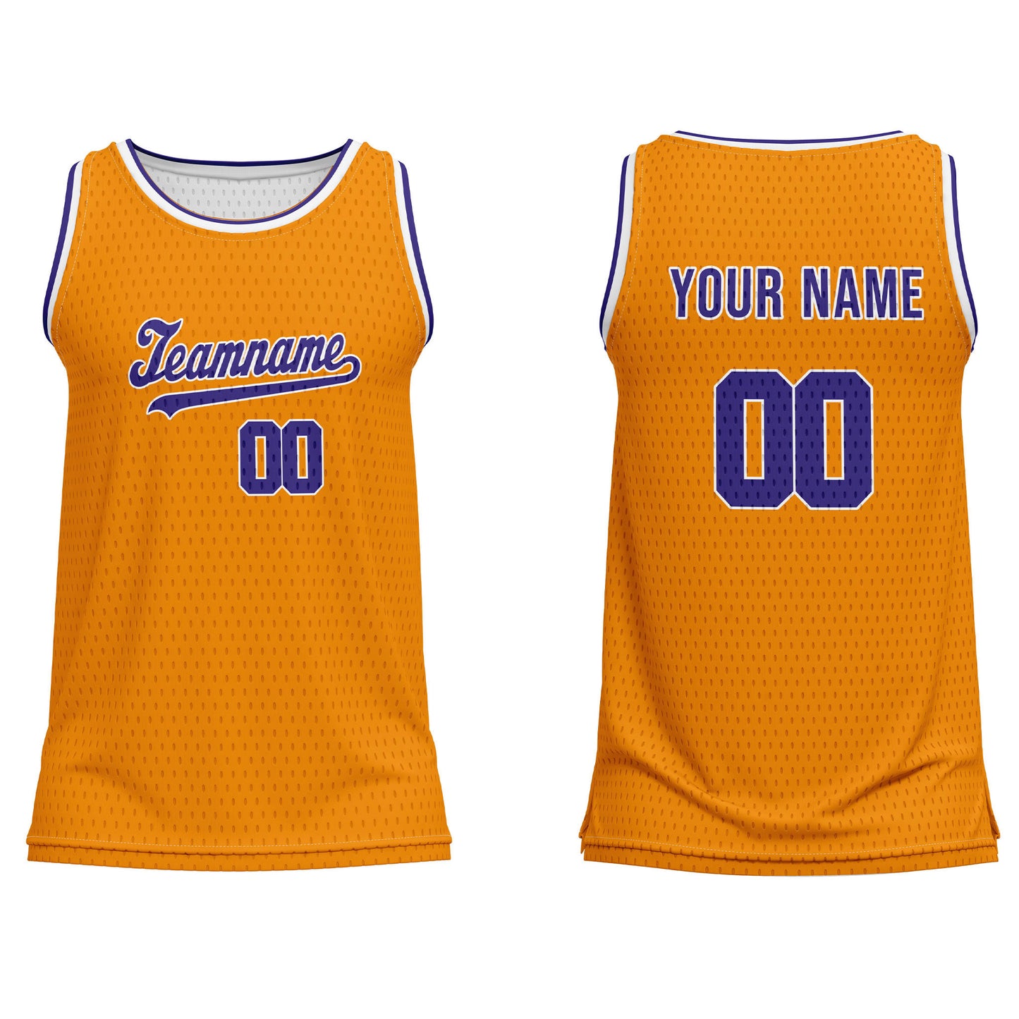 Custom Basketball Tank Top – Solid Color – Personalized Tank Top