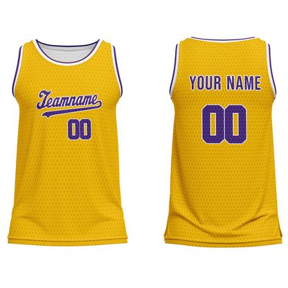 Custom Basketball Tank Top – Solid Color – Personalized Tank Top