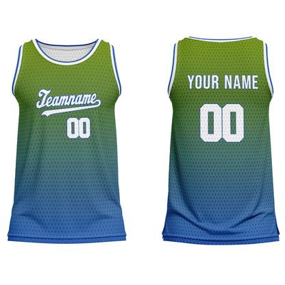 Custom Basketball Tank Top – Two-Tone Gradient – Personalized Tank Top