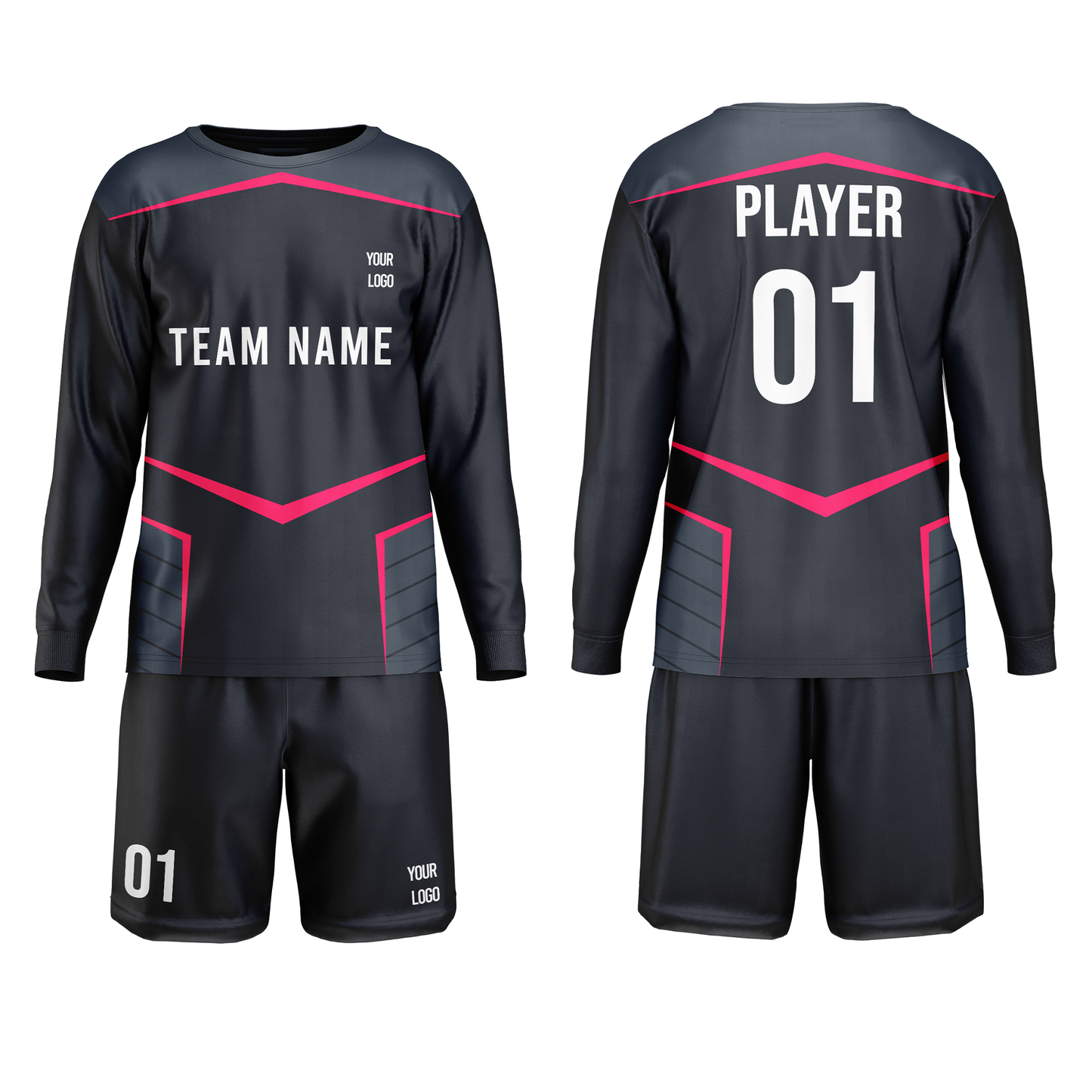 Customizable Soccer Goalkeeper Uniform