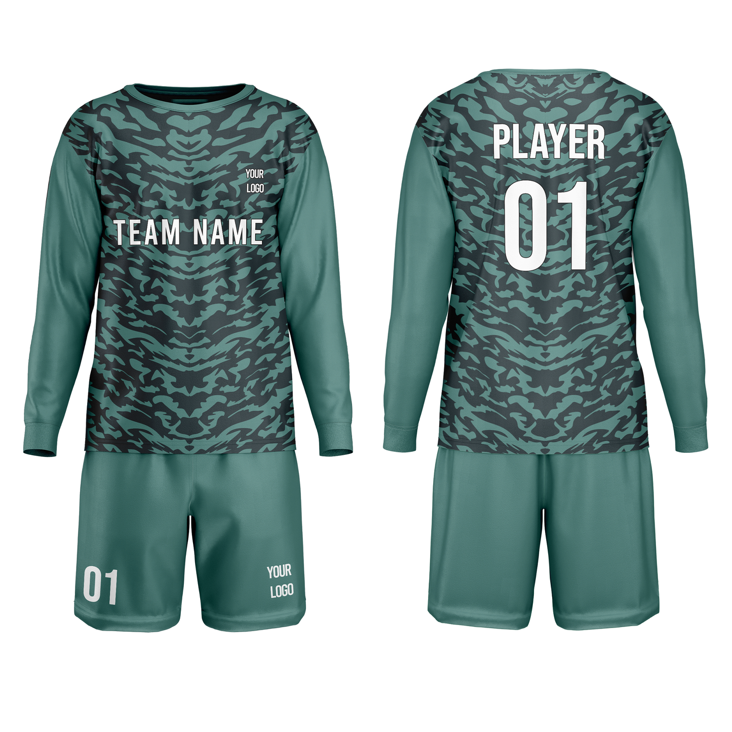 Customizable Soccer Goalkeeper Uniform