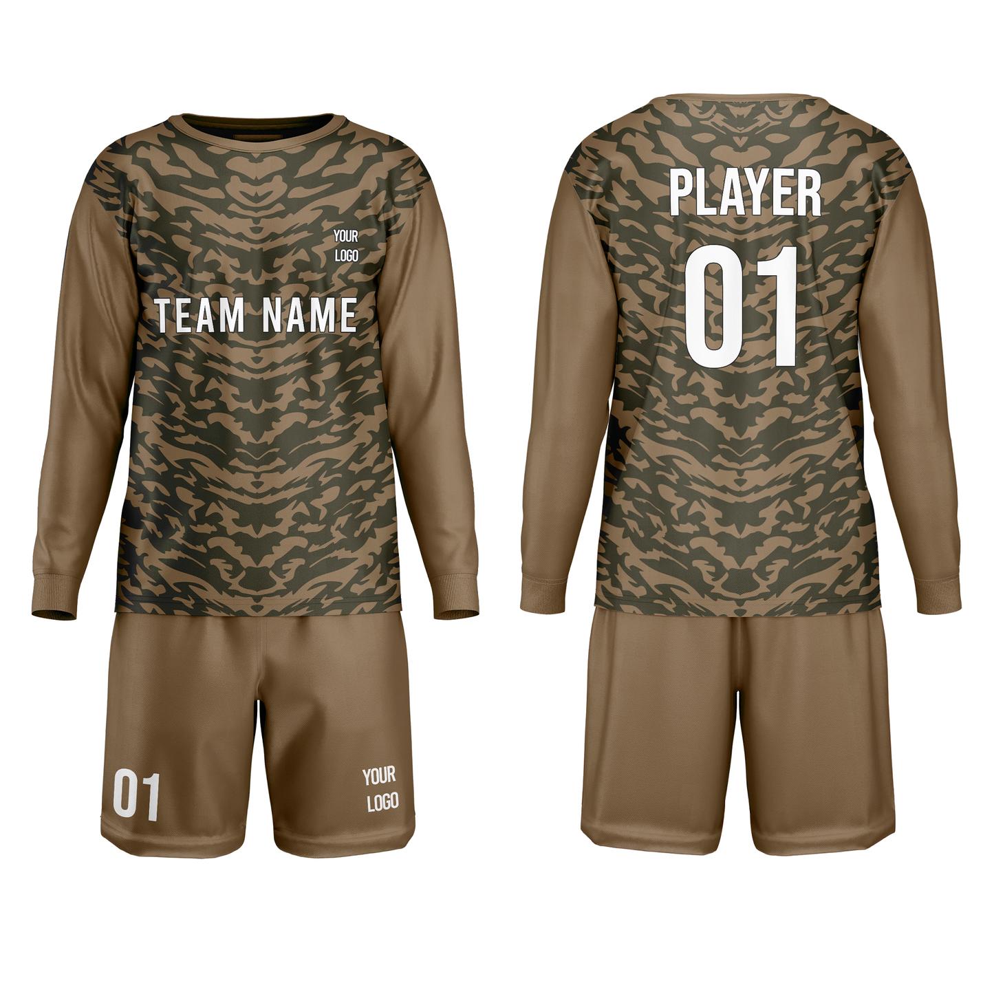 Customizable Soccer Goalkeeper Uniform