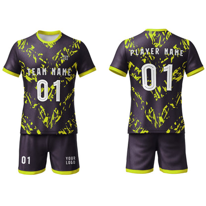 Custom Soccer Uniform - Tyre Design - Personalized Team Uniform